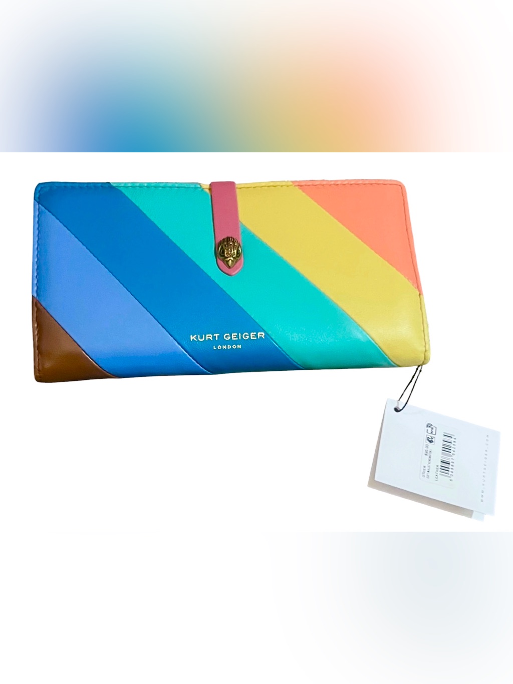 Kurt Geiger Pastel Kensington Wallet, Nwt